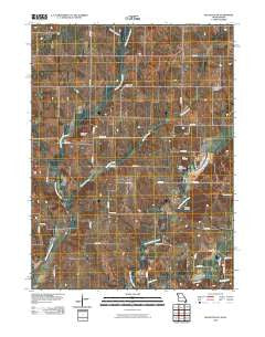 Blockton SE Missouri Historical topographic map, 1:24000 scale, 7.5 X 7.5 Minute, Year 2010