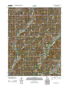 Blockton SE Missouri Historical topographic map, 1:24000 scale, 7.5 X 7.5 Minute, Year 2011
