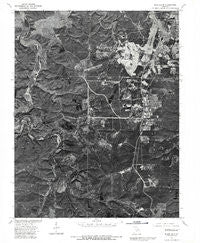 Bloodland Missouri Historical topographic map, 1:24000 scale, 7.5 X 7.5 Minute, Year 1976