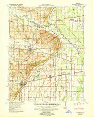 Bloomfield Missouri Historical topographic map, 1:62500 scale, 15 X 15 Minute, Year 1939