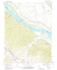 Bloomsdale Missouri Historical topographic map, 1:24000 scale, 7.5 X 7.5 Minute, Year 1970