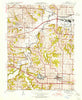Blue Springs Missouri Historical topographic map, 1:24000 scale, 7.5 X 7.5 Minute, Year 1945