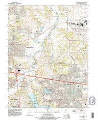Blue Springs Missouri Historical topographic map, 1:24000 scale, 7.5 X 7.5 Minute, Year 1990