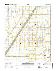 Boekerton Missouri Current topographic map, 1:24000 scale, 7.5 X 7.5 Minute, Year 2015