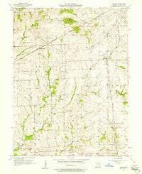 Bogard Missouri Historical topographic map, 1:24000 scale, 7.5 X 7.5 Minute, Year 1957