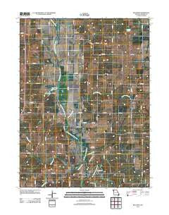 Bolckow Missouri Historical topographic map, 1:24000 scale, 7.5 X 7.5 Minute, Year 2012