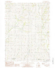 Bolckow NW Missouri Historical topographic map, 1:24000 scale, 7.5 X 7.5 Minute, Year 1984