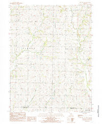 Bolckow NW Missouri Historical topographic map, 1:24000 scale, 7.5 X 7.5 Minute, Year 1984