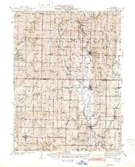 Bolckow Missouri Historical topographic map, 1:62500 scale, 15 X 15 Minute, Year 1945