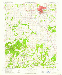 Bolivar Missouri Historical topographic map, 1:24000 scale, 7.5 X 7.5 Minute, Year 1961
