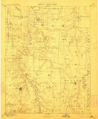 Bolivar Missouri Historical topographic map, 1:125000 scale, 30 X 30 Minute, Year 1892
