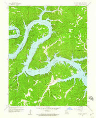 Bollinger Creek Missouri Historical topographic map, 1:24000 scale, 7.5 X 7.5 Minute, Year 1959