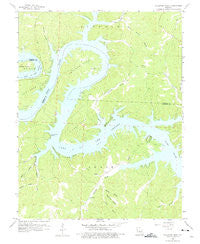 Bollinger Creek Missouri Historical topographic map, 1:24000 scale, 7.5 X 7.5 Minute, Year 1959