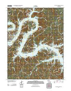 Bollinger Creek Missouri Historical topographic map, 1:24000 scale, 7.5 X 7.5 Minute, Year 2011