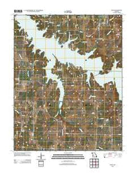 Bona Missouri Historical topographic map, 1:24000 scale, 7.5 X 7.5 Minute, Year 2011