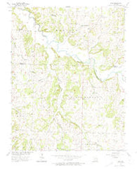 Bona Missouri Historical topographic map, 1:24000 scale, 7.5 X 7.5 Minute, Year 1956