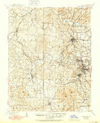 Bonne Terre Missouri Historical topographic map, 1:62500 scale, 15 X 15 Minute, Year 1905