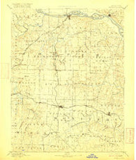 Boonville Missouri Historical topographic map, 1:125000 scale, 30 X 30 Minute, Year 1888