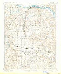 Boonville Missouri Historical topographic map, 1:125000 scale, 30 X 30 Minute, Year 1888