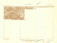 Boss Missouri Historical topographic map, 1:48000 scale, 15 X 15 Minute, Year 1934