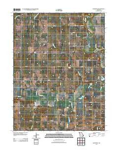 Bosworth Missouri Historical topographic map, 1:24000 scale, 7.5 X 7.5 Minute, Year 2012