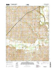 Bosworth Missouri Current topographic map, 1:24000 scale, 7.5 X 7.5 Minute, Year 2015