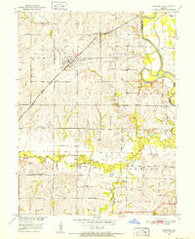 Bosworth Missouri Historical topographic map, 1:24000 scale, 7.5 X 7.5 Minute, Year 1951