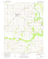 Bosworth Missouri Historical topographic map, 1:24000 scale, 7.5 X 7.5 Minute, Year 1951