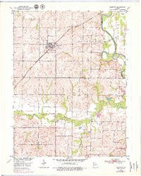 Bosworth Missouri Historical topographic map, 1:24000 scale, 7.5 X 7.5 Minute, Year 1951