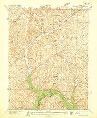 Boylers Mill Missouri Historical topographic map, 1:24000 scale, 7.5 X 7.5 Minute, Year 1935