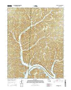 Boylers Mill Missouri Current topographic map, 1:24000 scale, 7.5 X 7.5 Minute, Year 2014
