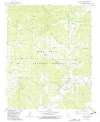 Bradleyville Missouri Historical topographic map, 1:24000 scale, 7.5 X 7.5 Minute, Year 1982