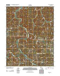 Branch Missouri Historical topographic map, 1:24000 scale, 7.5 X 7.5 Minute, Year 2011