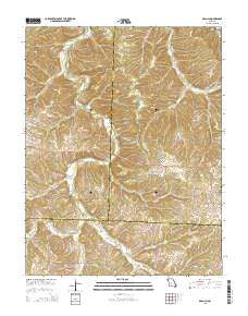 Branch Missouri Current topographic map, 1:24000 scale, 7.5 X 7.5 Minute, Year 2015