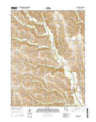 Brashear Missouri Current topographic map, 1:24000 scale, 7.5 X 7.5 Minute, Year 2015