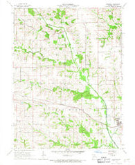 Brashear Missouri Historical topographic map, 1:24000 scale, 7.5 X 7.5 Minute, Year 1966