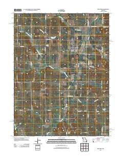 Braymer Missouri Historical topographic map, 1:24000 scale, 7.5 X 7.5 Minute, Year 2012