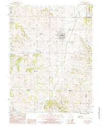 Braymer Missouri Historical topographic map, 1:24000 scale, 7.5 X 7.5 Minute, Year 1984