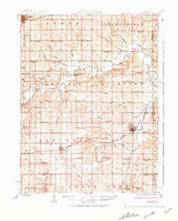 Braymer Missouri Historical topographic map, 1:62500 scale, 15 X 15 Minute, Year 1924