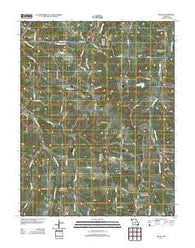Brays Missouri Historical topographic map, 1:24000 scale, 7.5 X 7.5 Minute, Year 2011
