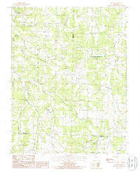 Brays Missouri Historical topographic map, 1:24000 scale, 7.5 X 7.5 Minute, Year 1987