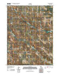 Brock Missouri Historical topographic map, 1:24000 scale, 7.5 X 7.5 Minute, Year 2010