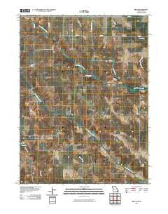 Brock Missouri Historical topographic map, 1:24000 scale, 7.5 X 7.5 Minute, Year 2010