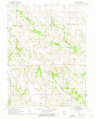 Brock Missouri Historical topographic map, 1:24000 scale, 7.5 X 7.5 Minute, Year 1970