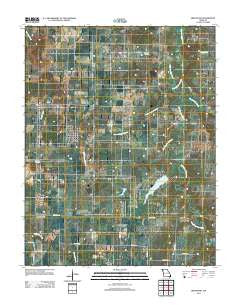 Bronaugh Missouri Historical topographic map, 1:24000 scale, 7.5 X 7.5 Minute, Year 2011