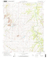 Bronaugh Missouri Historical topographic map, 1:24000 scale, 7.5 X 7.5 Minute, Year 1962