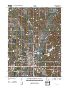 Brookfield Missouri Historical topographic map, 1:24000 scale, 7.5 X 7.5 Minute, Year 2012