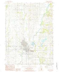 Brookfield Missouri Historical topographic map, 1:24000 scale, 7.5 X 7.5 Minute, Year 1984