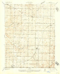Brookline Missouri Historical topographic map, 1:24000 scale, 7.5 X 7.5 Minute, Year 1936