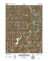 Brooklyn Missouri Historical topographic map, 1:24000 scale, 7.5 X 7.5 Minute, Year 2012